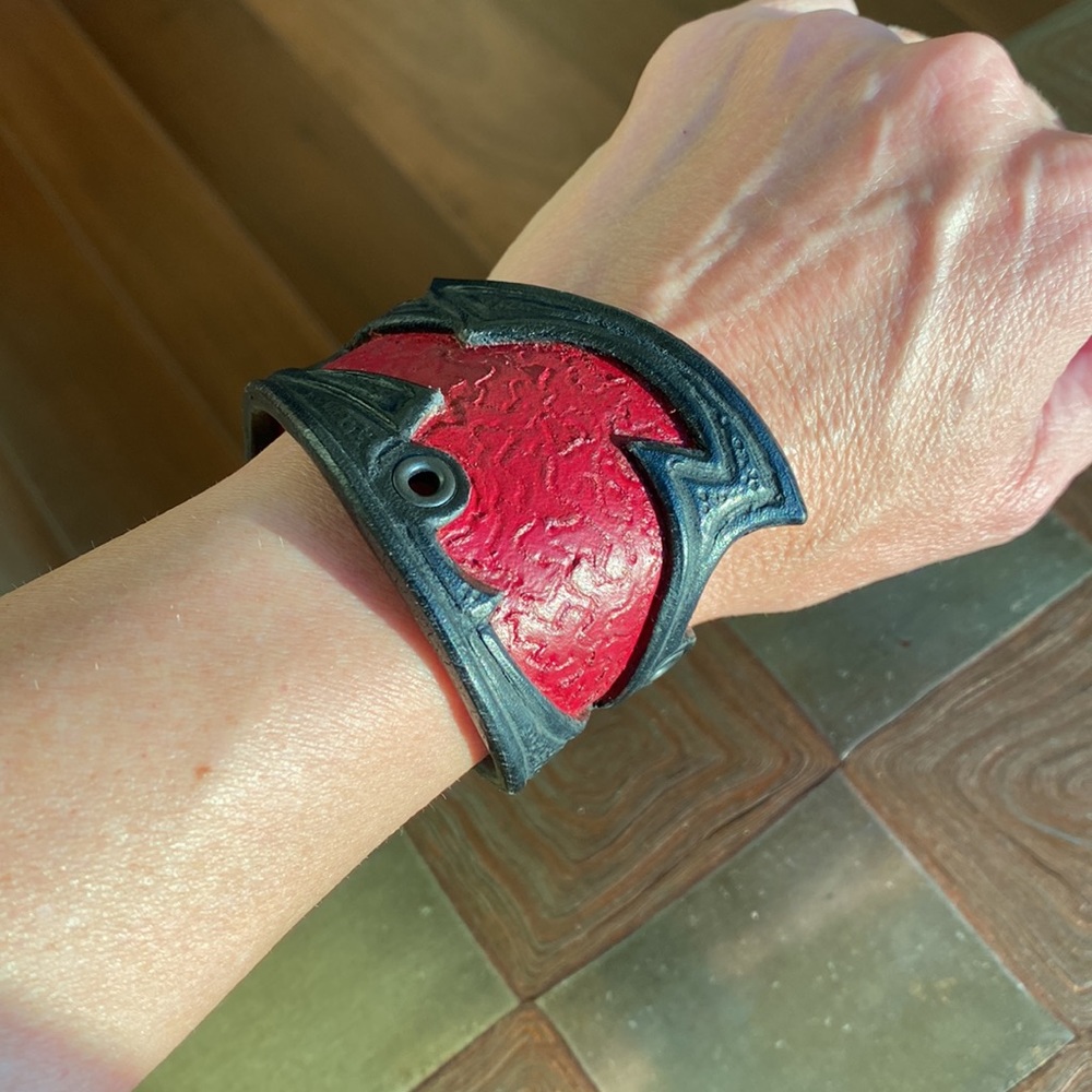 Genuine leather custom bracelet